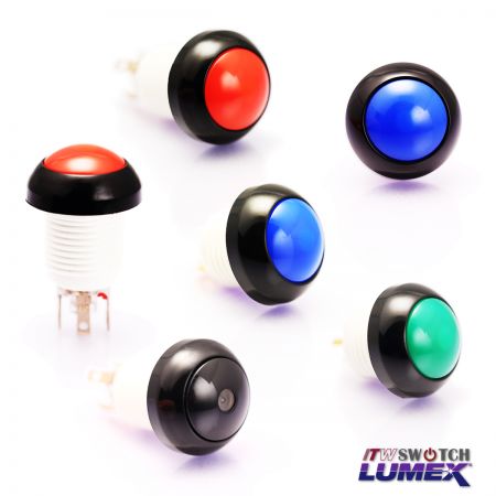 12mm Mirror Pushbutton Switches